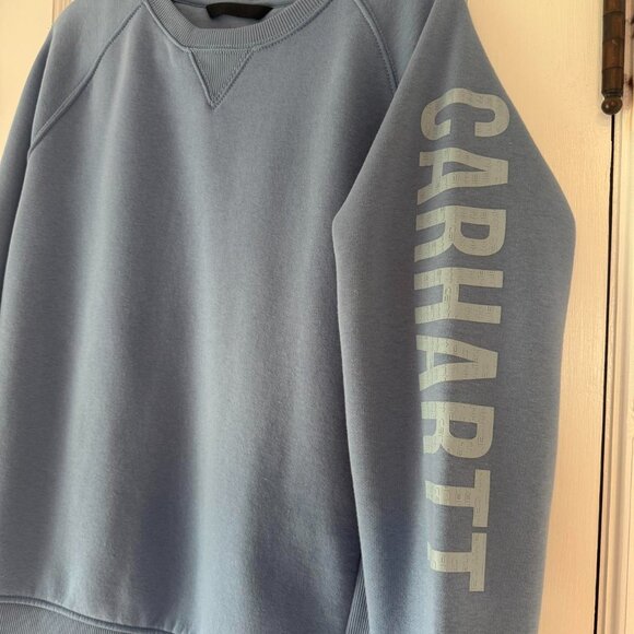 Carhartt Women's Blue Sweatshirt - Picture 3 of 4